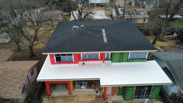 Asphalt Shingle + TPO Combo
