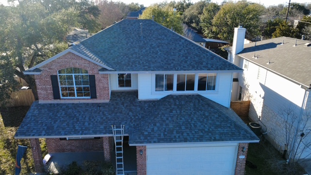 Charcoal Shingle Roof Replacement